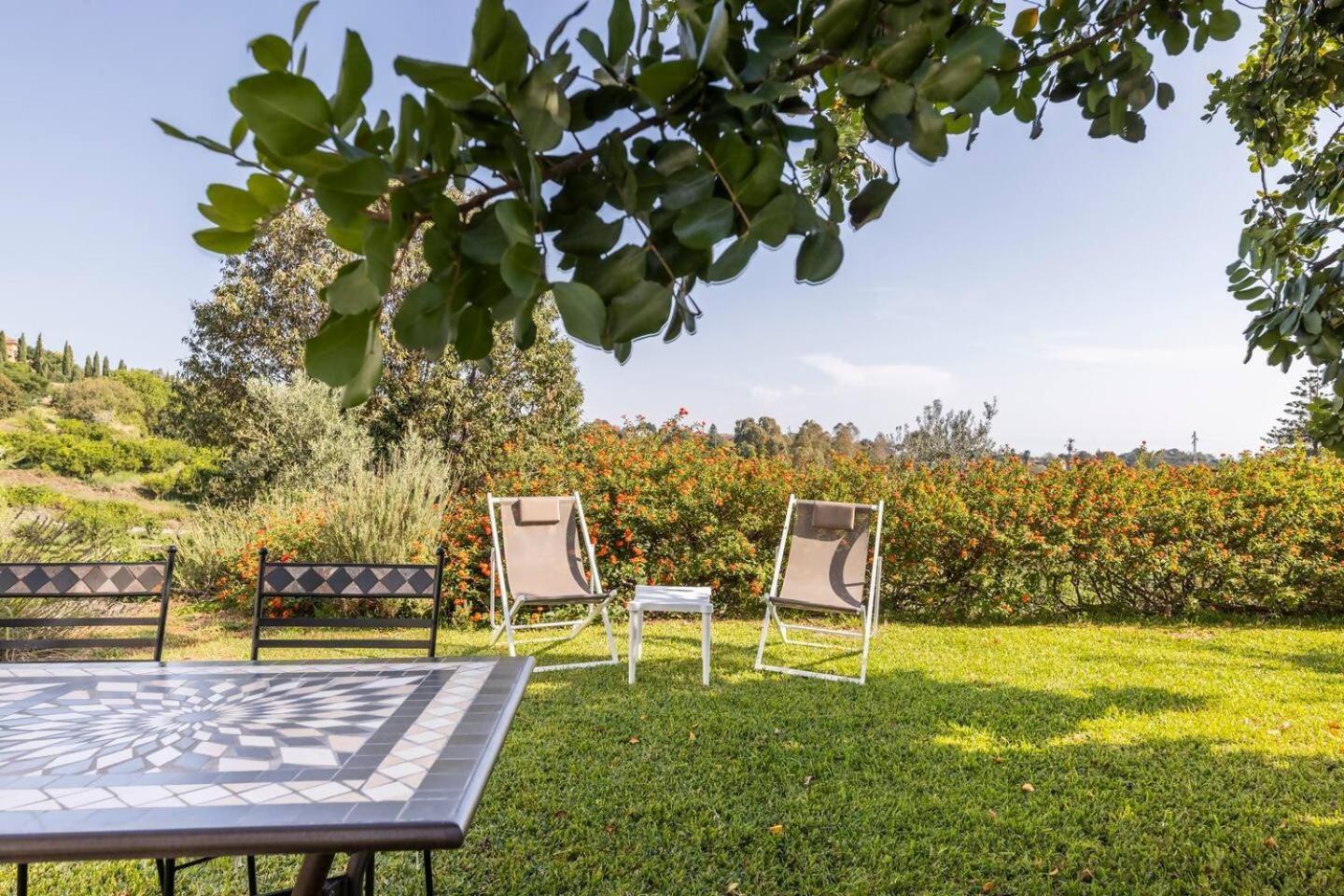 Villa Persea Santa Venerina Exterior foto